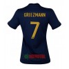 Oficiální Fotbalový Dres Francie Antoine Griezmann 7 Domácí Mistrovství Světa 2022 pro Ženy